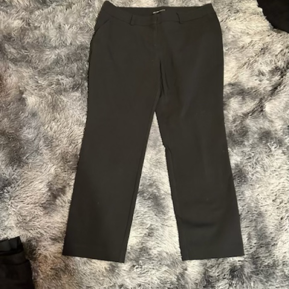 The Torie Straight Black Pants Women’s size 10 PS. Good condition